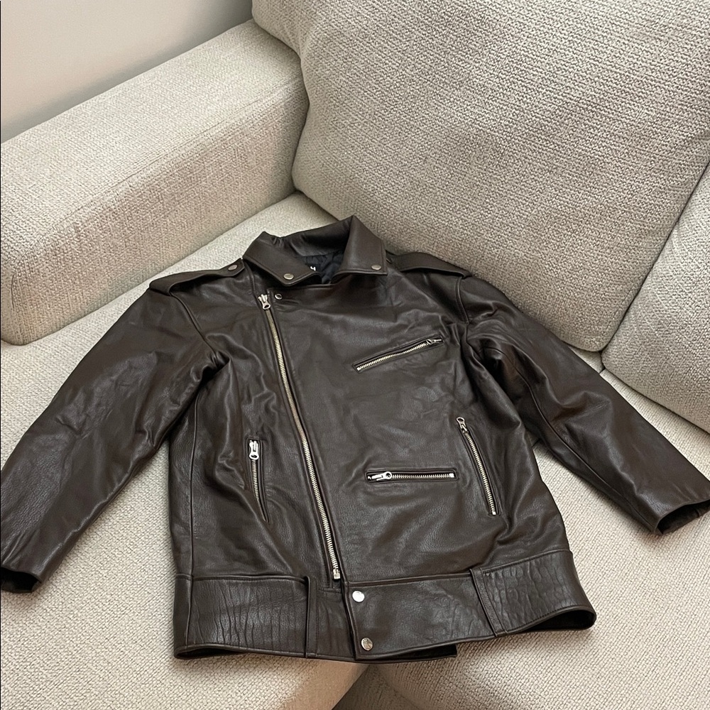 INCH Seoul Brown Leather Jacket